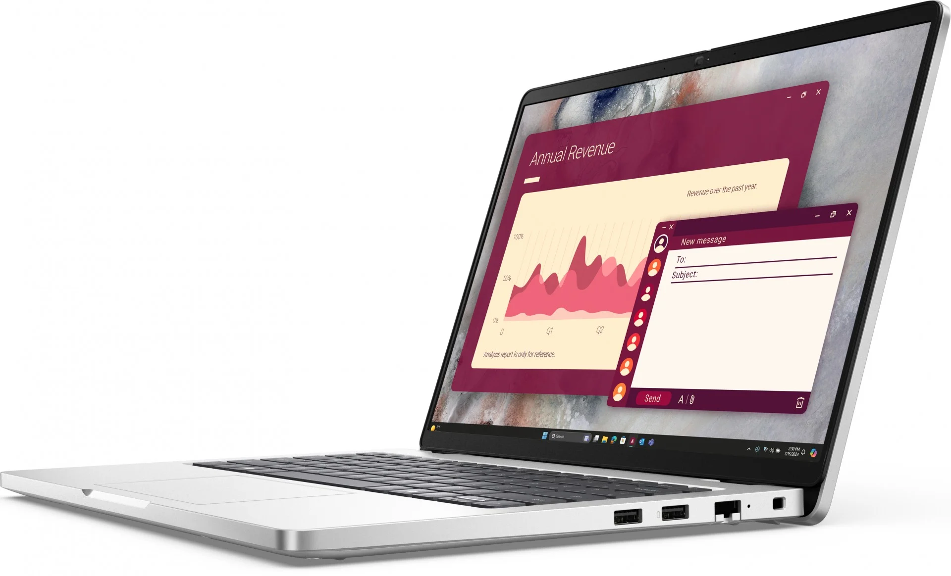 Dell Pro 14 PC14250 Intel Core Ultra 7-265U, 8GB RAM, 512GB SSD, 14″ FHD+ Ubuntu Laptop